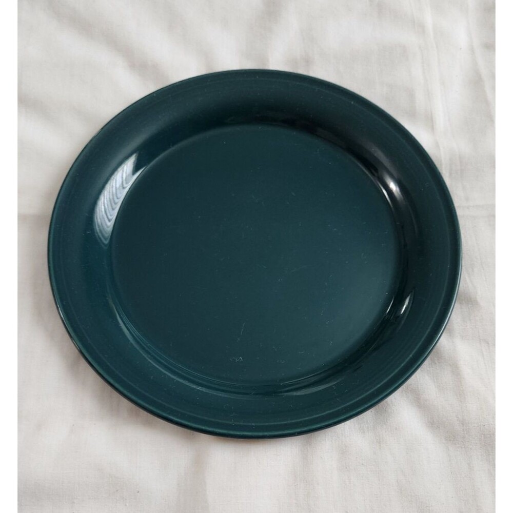Nancy Calhoun Fusions Raspberry Evergreen 8" Dinner Plate Vintage 90's